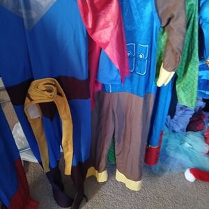 Dance & Marvel Blue and Red Superhero Kids Costume